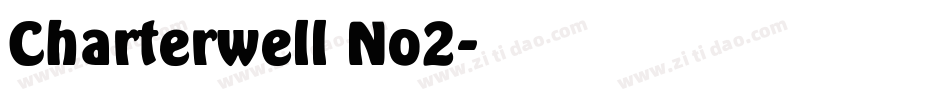Charterwell No2字体转换